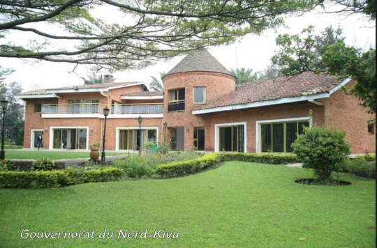 NORD-KIVU: Le palais du gouvernorat vendu, Hon.Nzangi dénonce