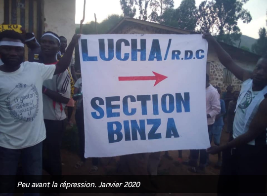 RUTSHURU : Une marche de la LUCHA fortement réprimée par l’armée à Nyamilima